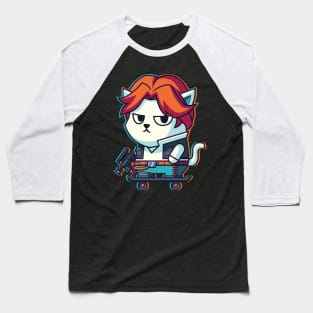 CatSoki CatSolo Baseball T-Shirt